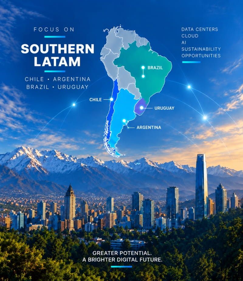 Southern LATAM - Chile, Argentina, Brazil and Uruguay